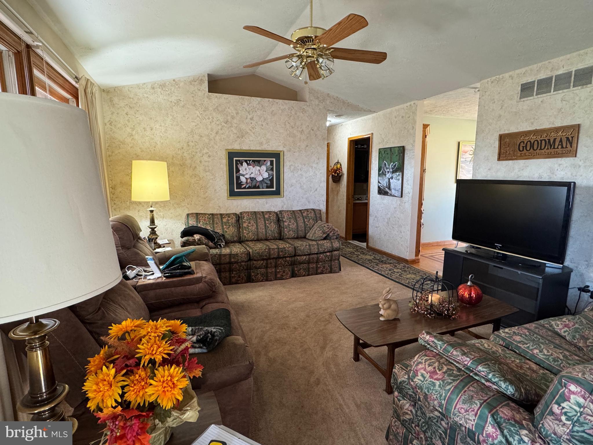 125 Brer Rabbit Road Rising Sun, MD 21911 - Photo 8 of 45 a living room with furniture and a flat screen tv