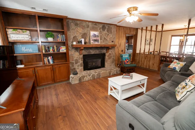 a room with storage and utility