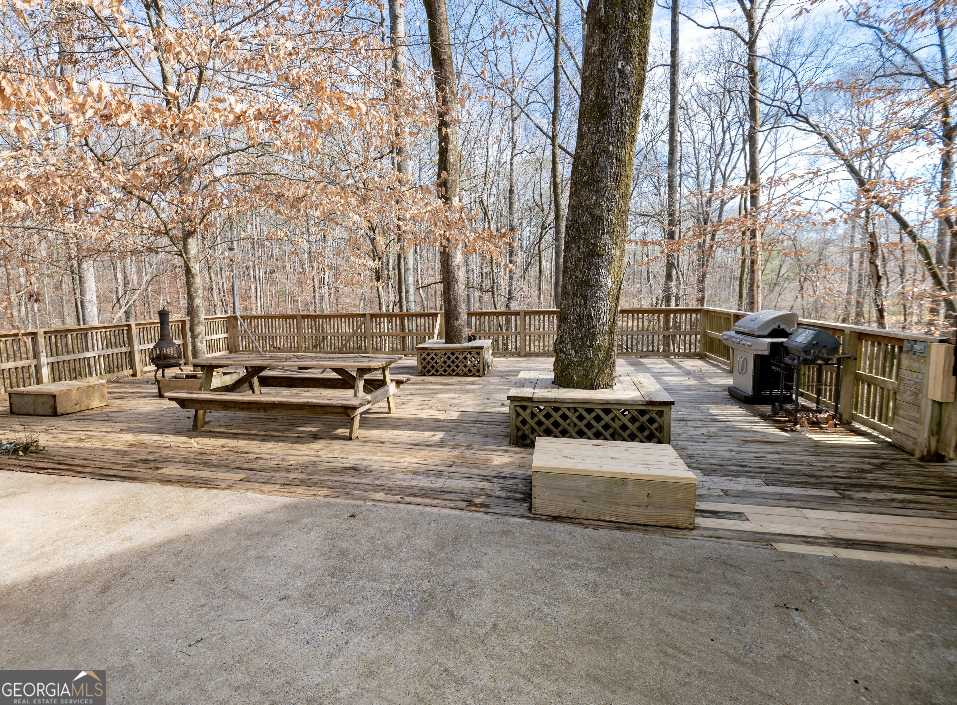 371 Mountain Hill Road Fortson, GA 31808 - Photo 38 of 42 a view of outdoor space with seating