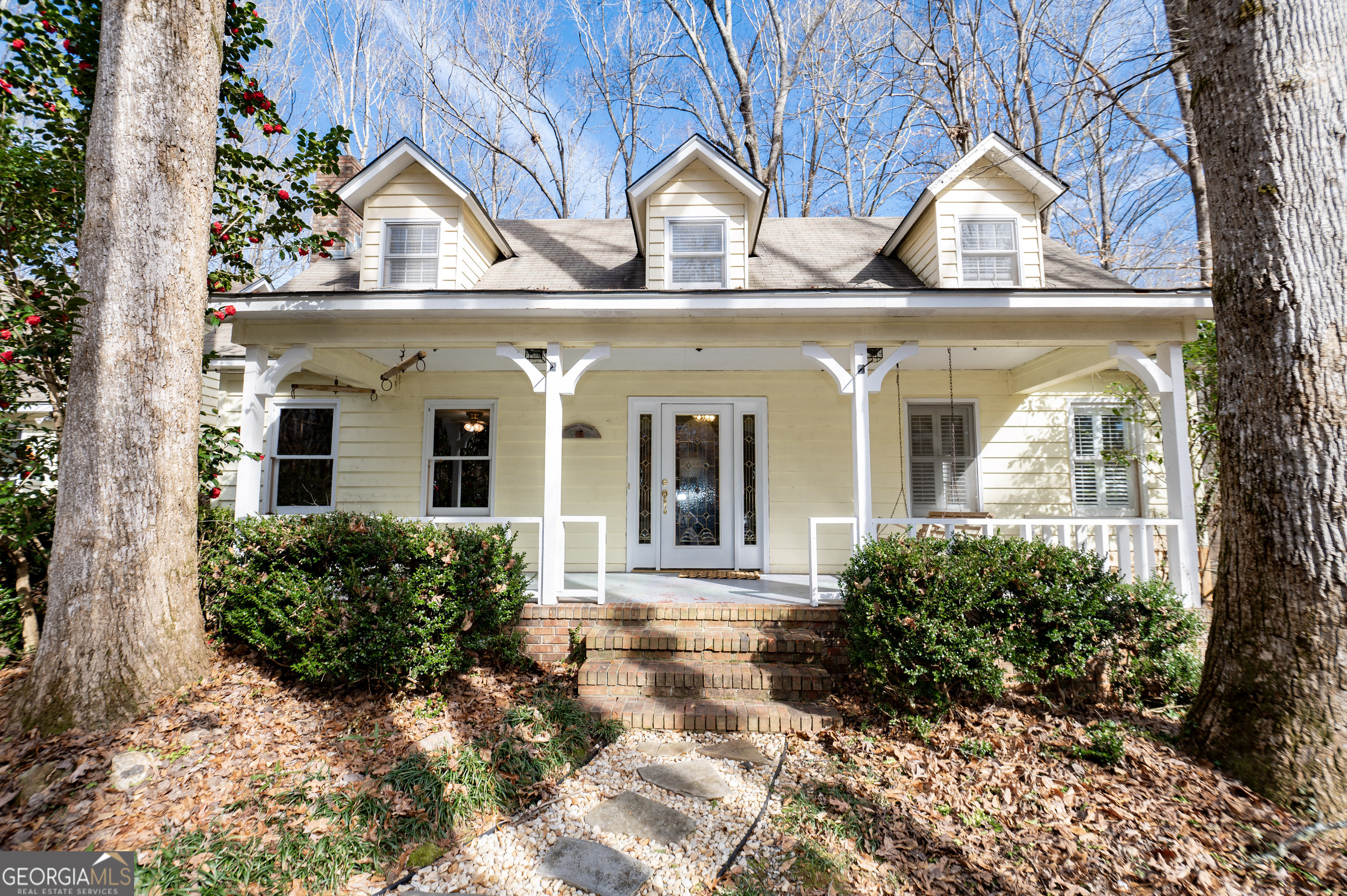 371 Mountain Hill Road Fortson, GA 31808 - Photo 41 of 42 front view of house with potted plants