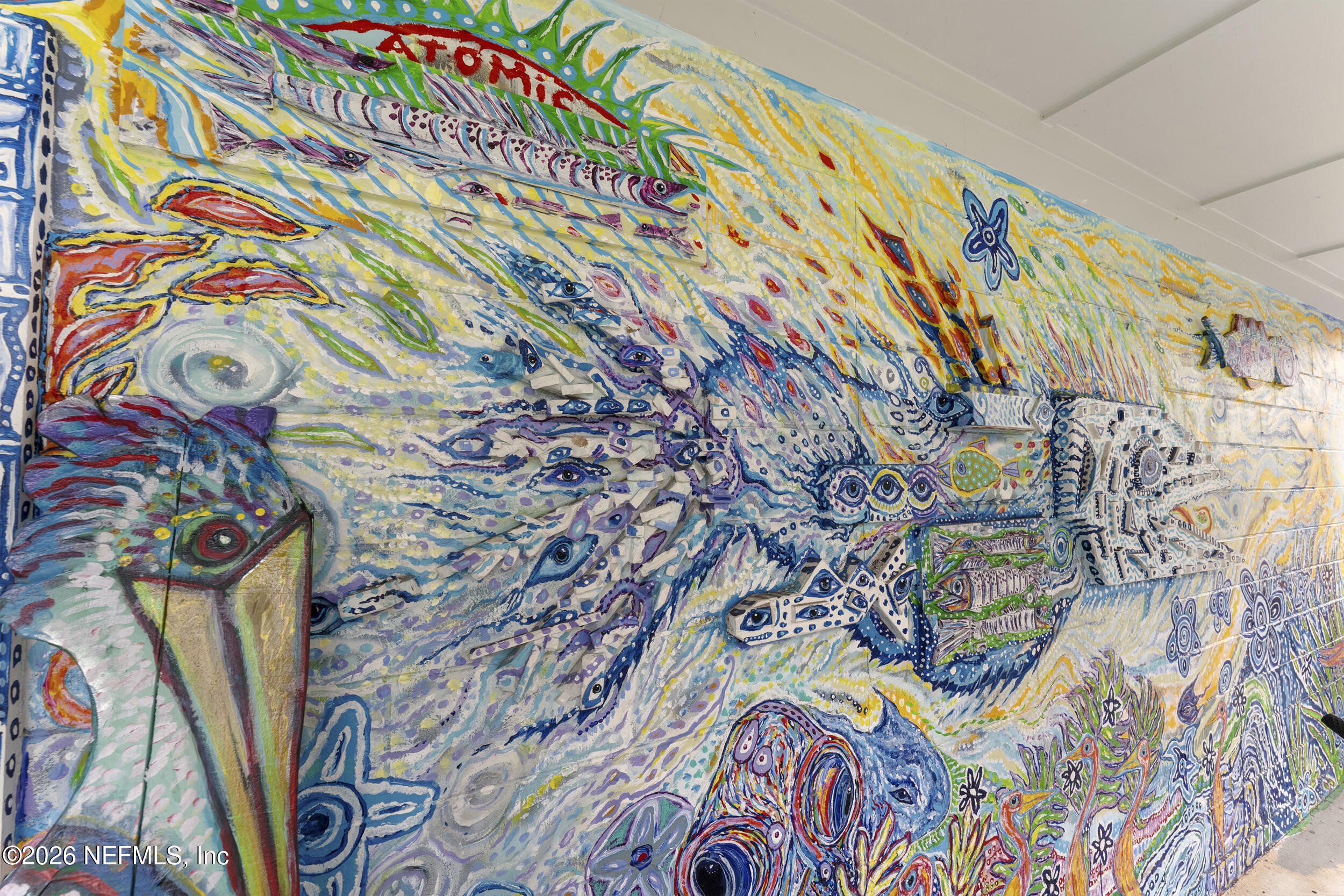 331 10th Street Atlantic Beach, FL 32233 - Photo 43 of 70 Back Porch Mural