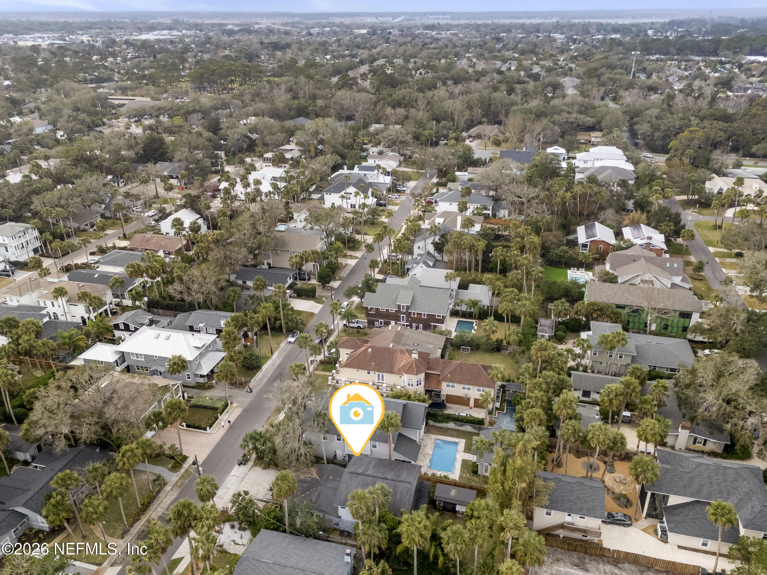 331 10th Street Atlantic Beach, FL 32233 - Photo 48 of 70 an aerial view of a city