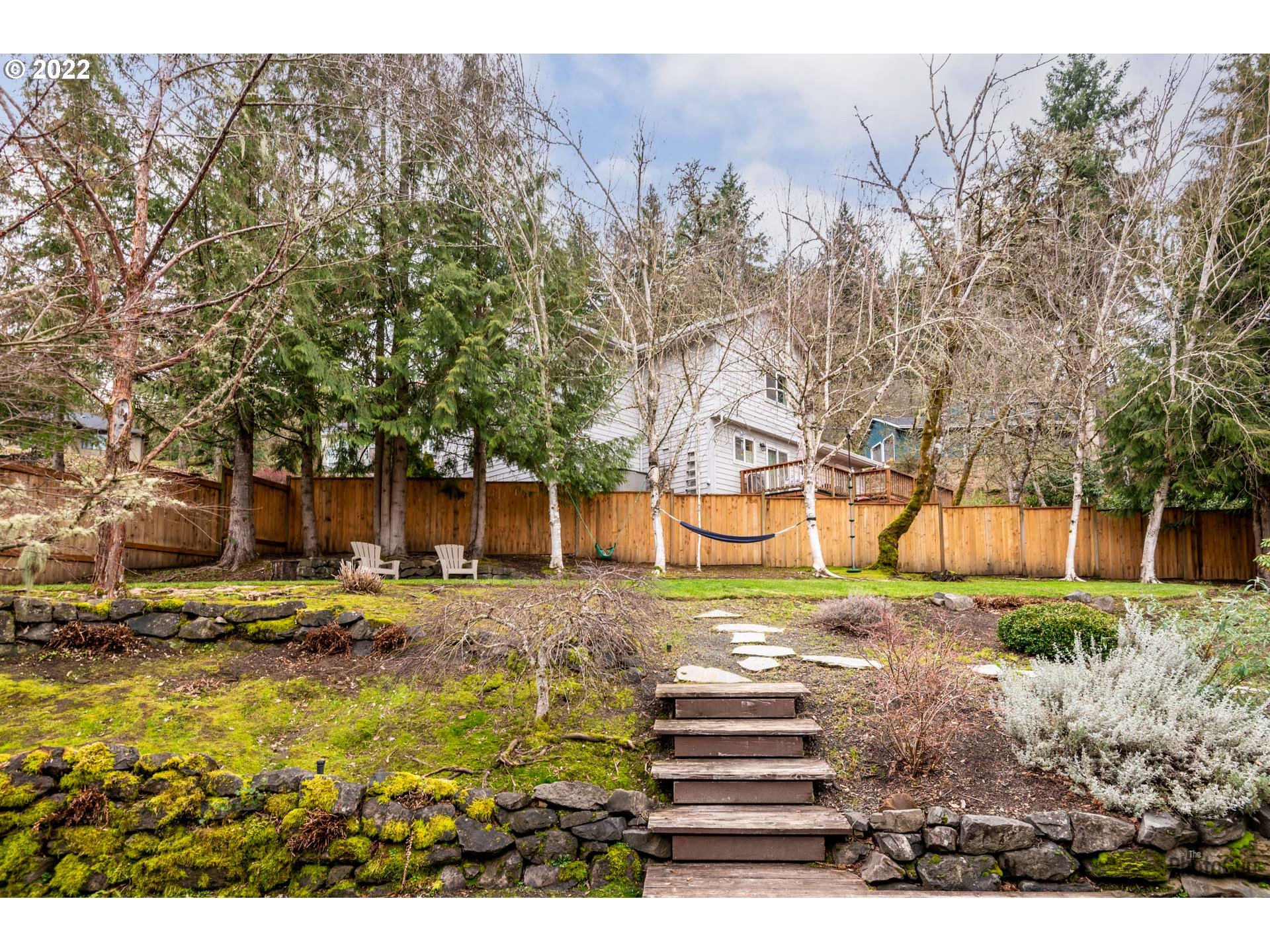 818 South 67th Street Springfield, OR 97478 - Photo 30 of 32 a view of a yard with trees