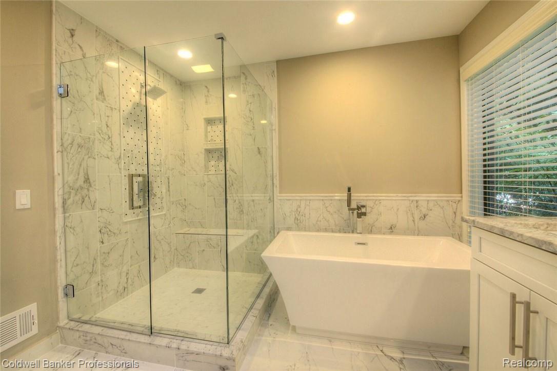 4780 Rivers Edge Drive Troy, MI 48098 - Photo 33 of 53 4780 - Master Bath - All New - Free Standing Tub - Oversize Shower.jpeg