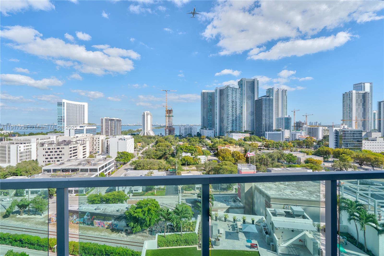 3301 Northeast 1st Avenue, Unit H1215 Miami, FL 33137 - Photo 20 of 45 a city view from a balcony