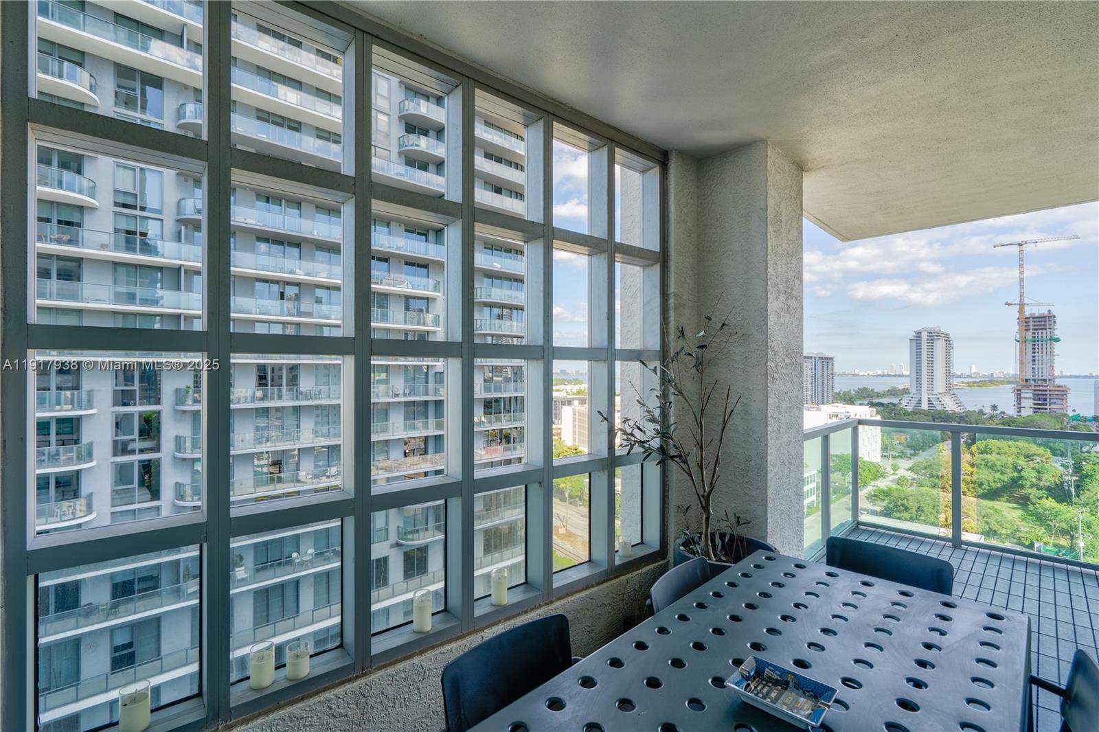3301 Northeast 1st Avenue, Unit H1215 Miami, FL 33137 - Photo 26 of 45 a view of a city from a balcony