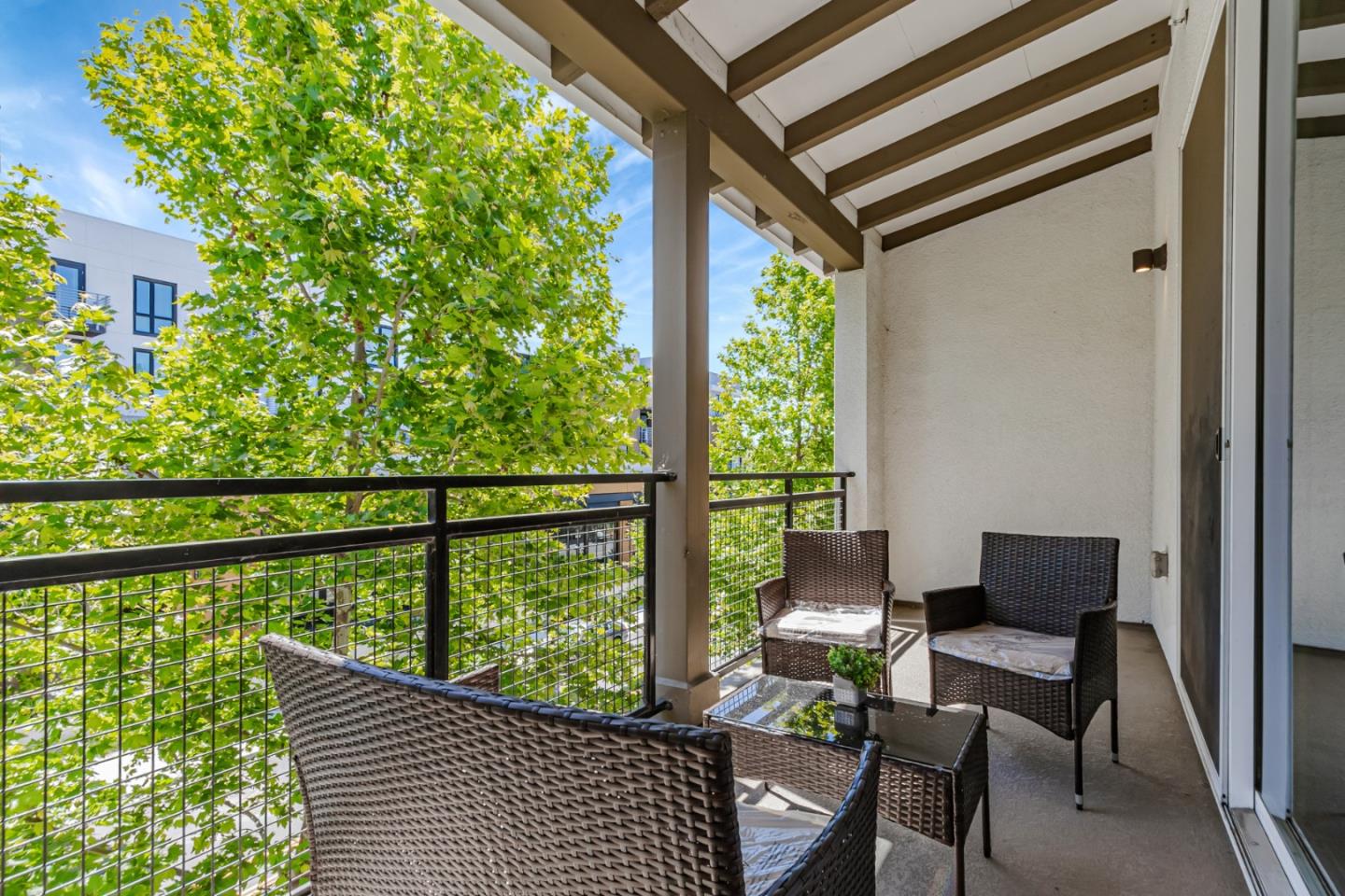 1633 Centre Pointe Drive Milpitas, CA 95035 - Photo 30 of 38 a balcony view with a couple of chairs
