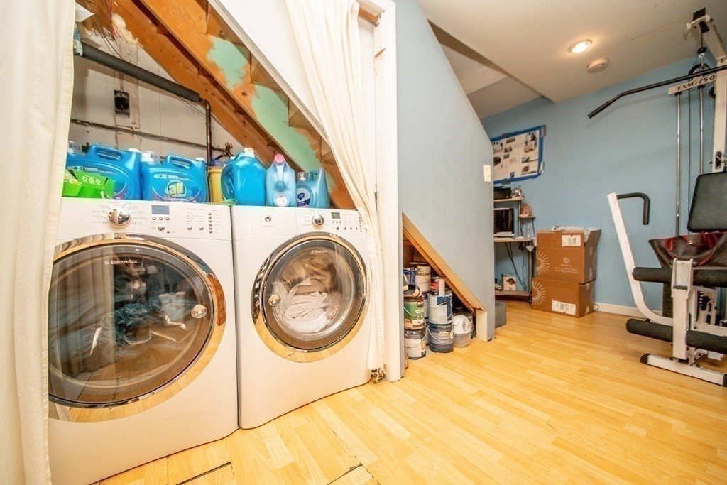 22 Michael Street, Unit 22 Fall River, MA 02721 - Photo 28 of 28 a view of a bedroom with washer and dryer