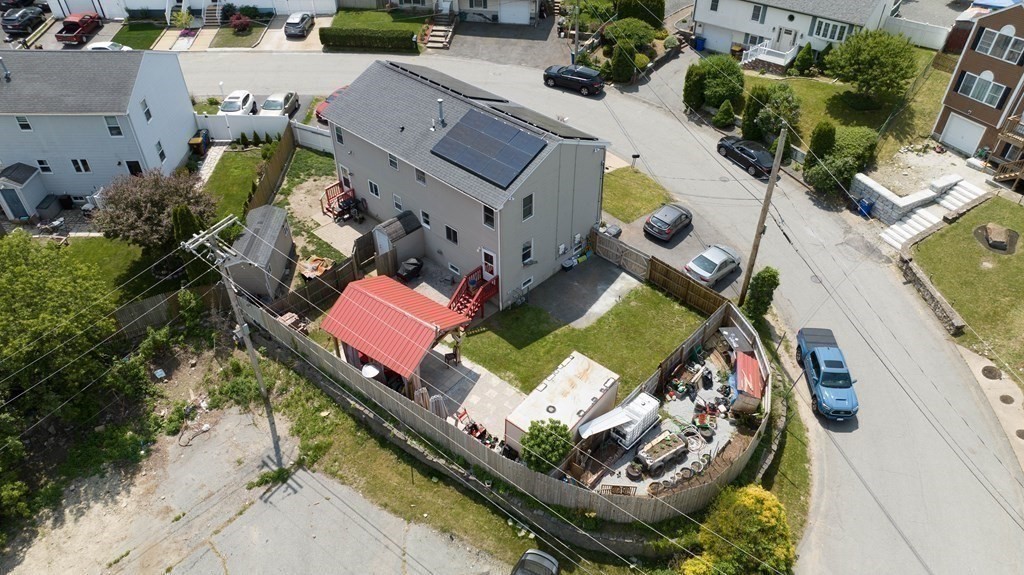 22 Michael Street, Unit 22 Fall River, MA 02721 - Photo 6 of 28 an aerial view of a house with a swimming pool and outdoor seating