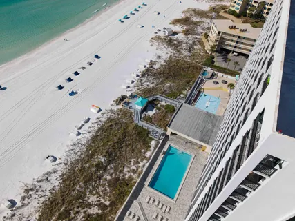 a view of balcony with furniture