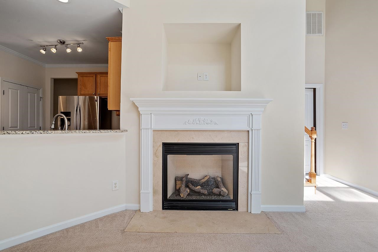 3317 Silver Star Drive Durham, NC 27713 - Photo 6 of 25 a view of a livingroom with a fireplace