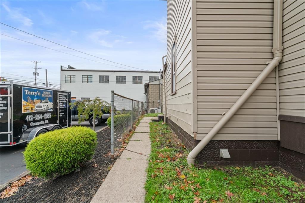 405 Main Street Coraopolis, PA 15108 - Photo 19 of 24 a view of a house with backyard and garden