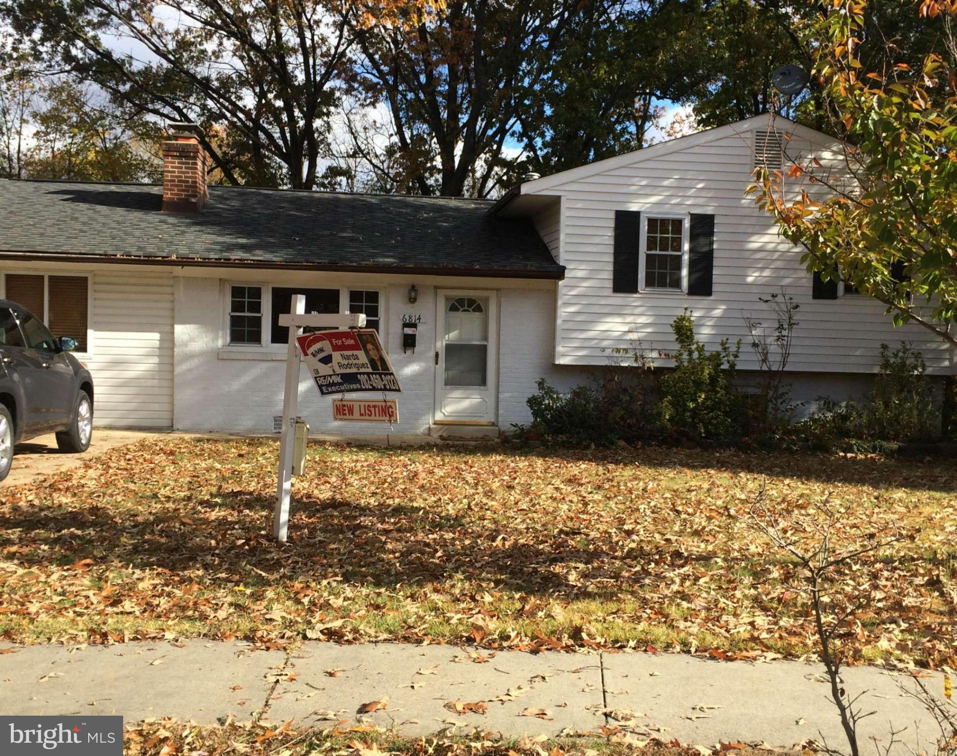 6814 Mayo Court Springfield, VA 22150 - Photo 13 of 30 a front view of a house with swing chair