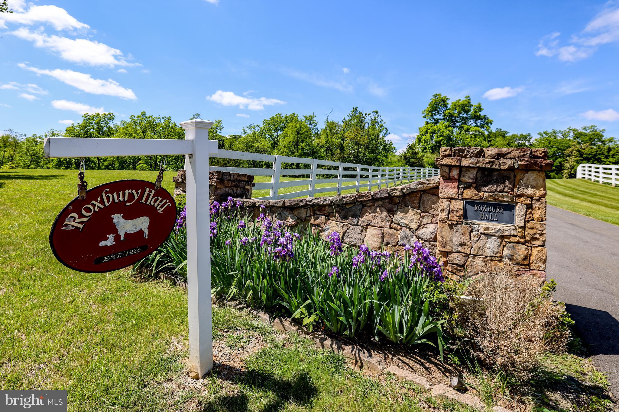 17781 Roxbury Hall Road Leesburg, VA 20175 - Photo 3 of 107 Historic Roxbury Hall entrance