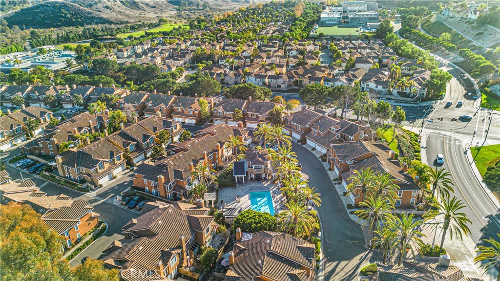 33 Gauguin Circle Aliso Viejo, CA 92656 - Photo 42 of 49 an aerial view of residential houses with outdoor space