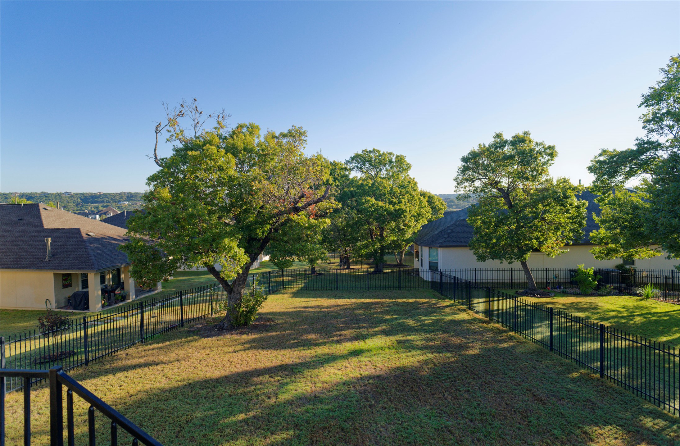 4001 Goodnight Trail Leander, TX 78641 - Photo 33 of 35 a view of a house with pool and a yard