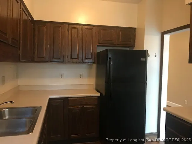 a close view of refrigerator