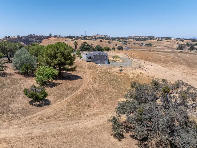 an aerial view of a beach