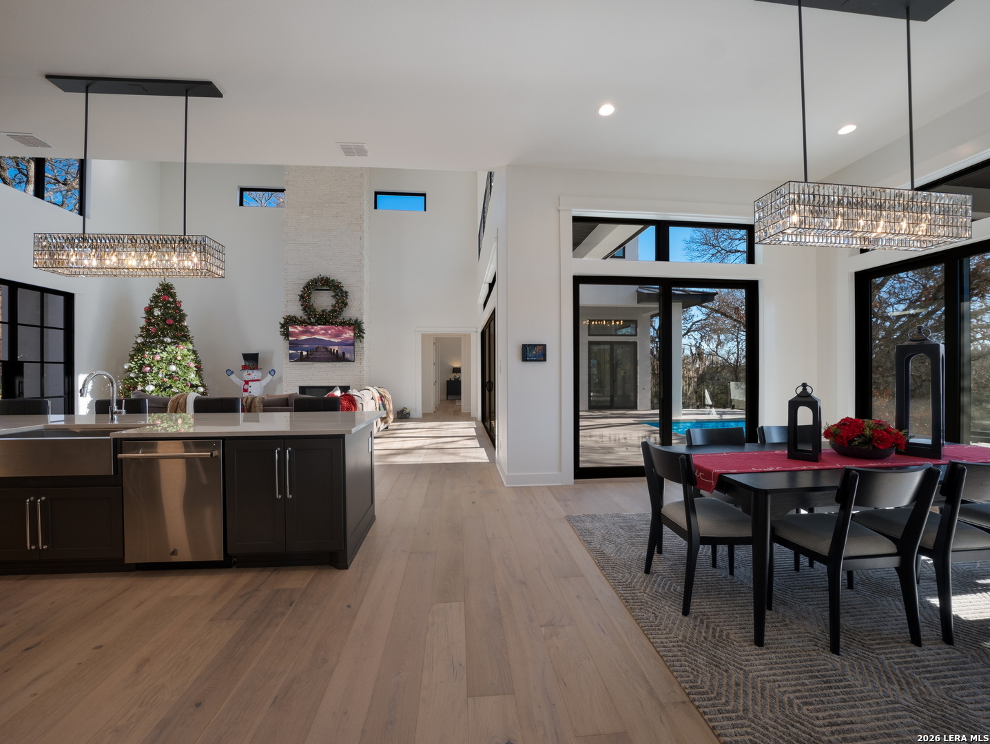 1053 Brewer Rdg Road Bulverde, TX 78163 - Photo 11 of 37 a view of a dining room with furniture window and wooden floor