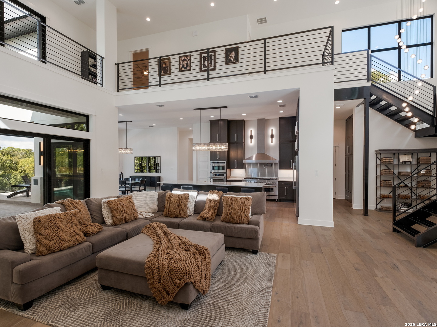 1053 Brewer Rdg Road Bulverde, TX 78163 - Photo 6 of 37 a living room with furniture and a large window