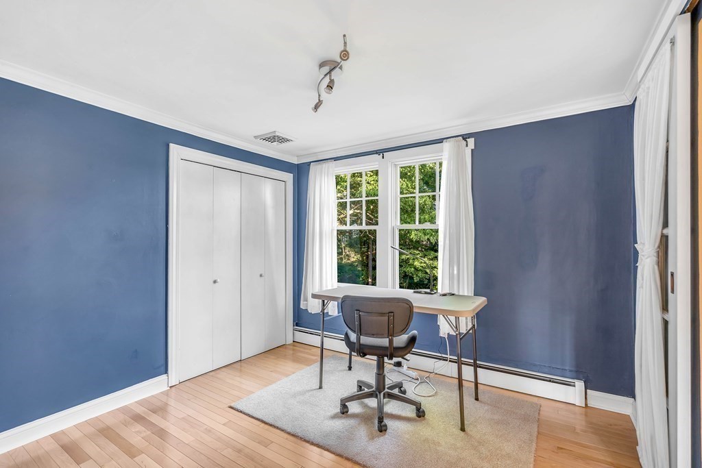 16 Fuller Road Billerica, MA 01821 - Photo 23 of 40 a workspace with wooden floor and a window