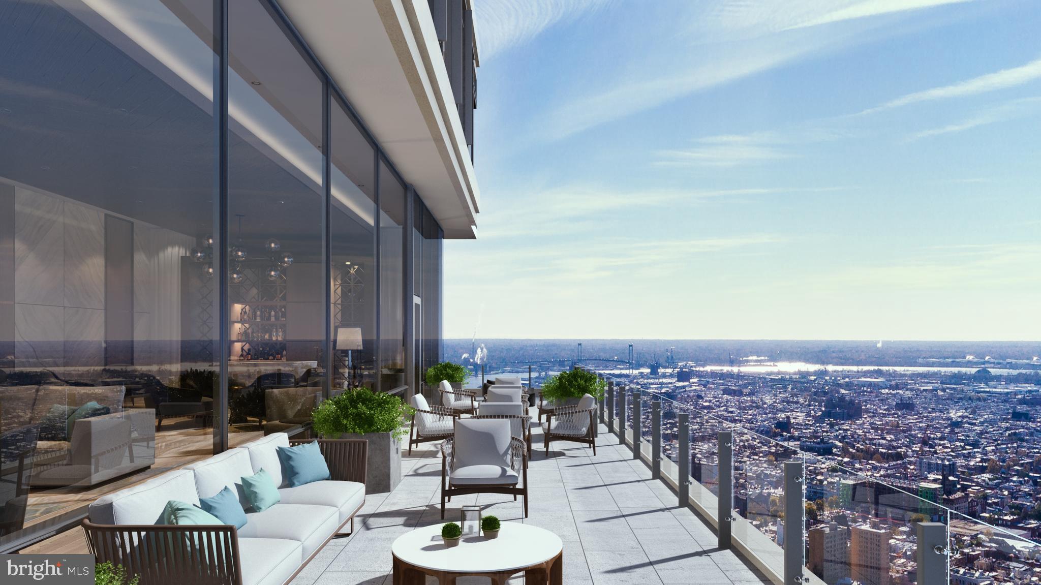 1911 Walnut Street, Unit 3902 Philadelphia, PA 19103 - Photo 11 of 16 Outdoor Terrace-Amenities