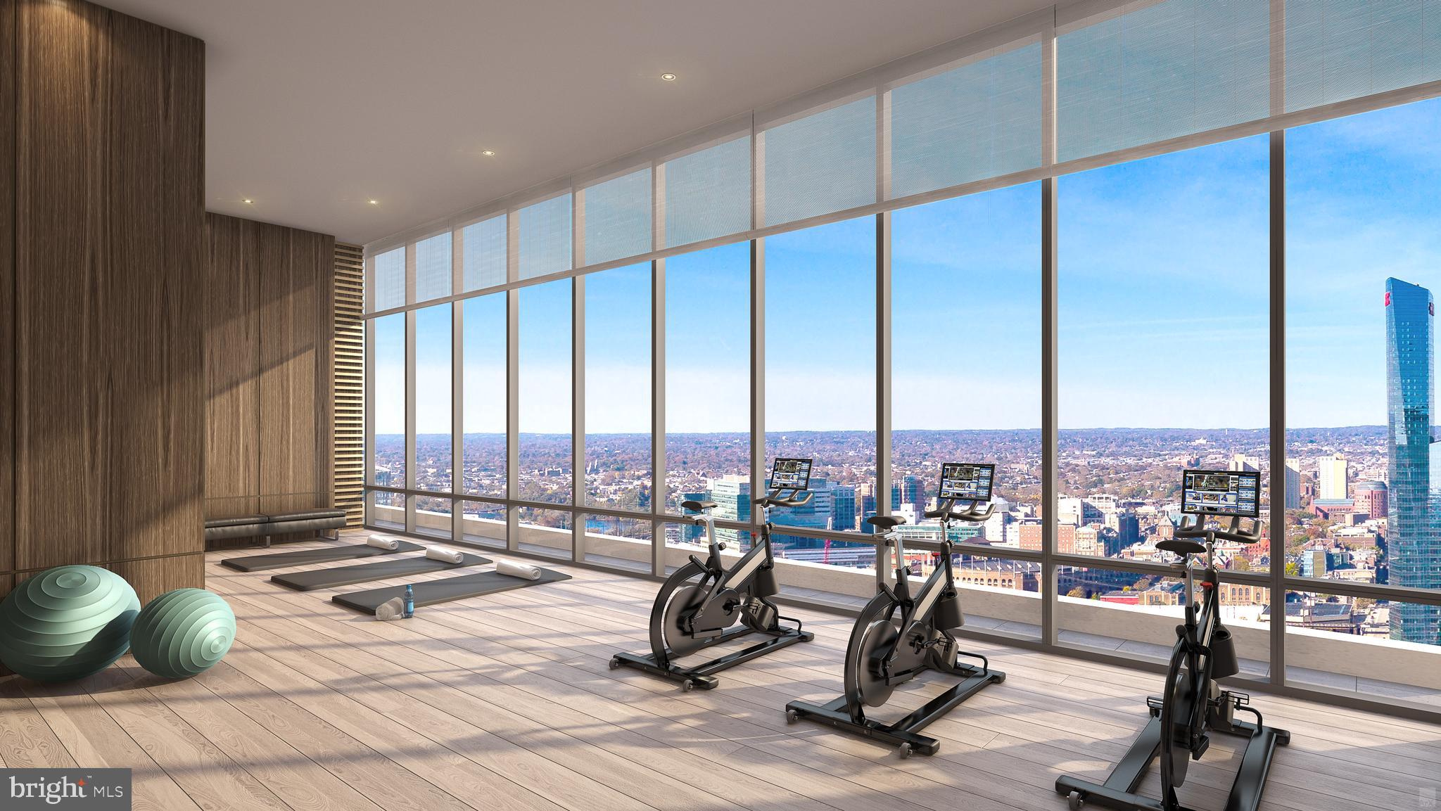 1911 Walnut Street, Unit 3902 Philadelphia, PA 19103 - Photo 14 of 16 Yoga & Pelaton Room- Amenities