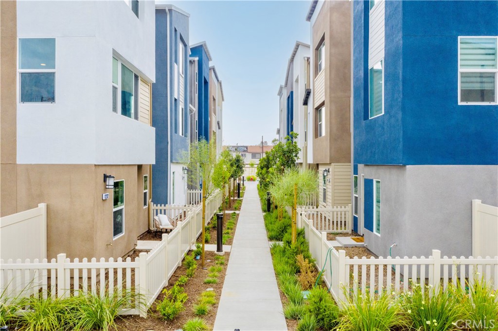 a view of balcony with furniture