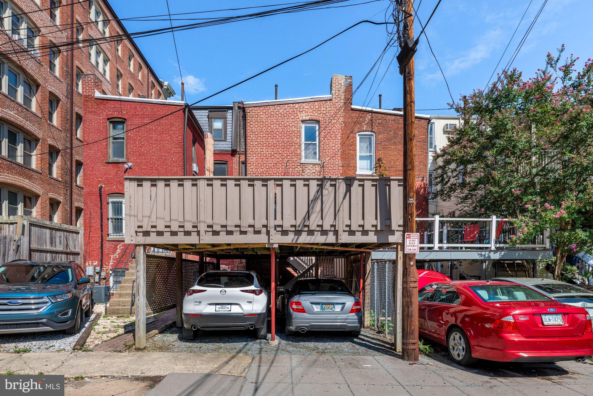 2478 Ontario Road Northwest Washington, DC 20009 - Photo 20 of 28 Covered Parking for 2 Cars