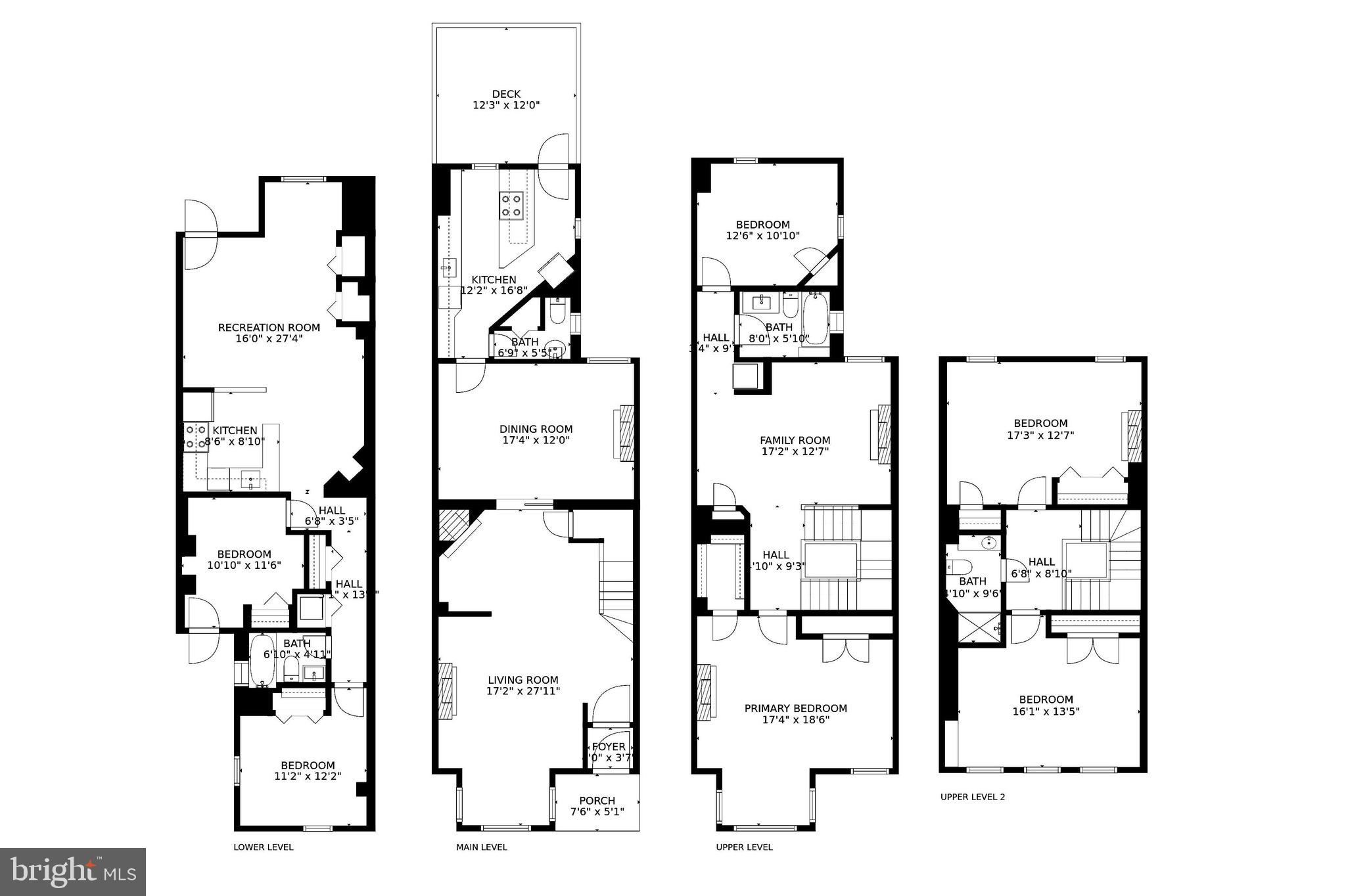 2478 Ontario Road Northwest Washington, DC 20009 - Photo 28 of 28 Floor Plan