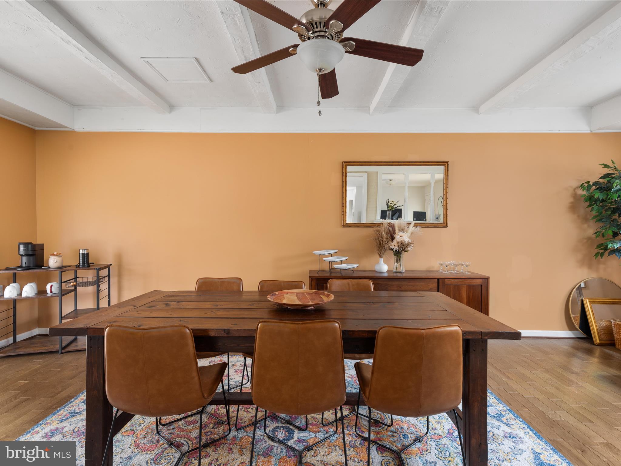 4002 Ronson Drive Alexandria, VA 22310 - Photo 11 of 30 a dining room with furniture and wooden floor