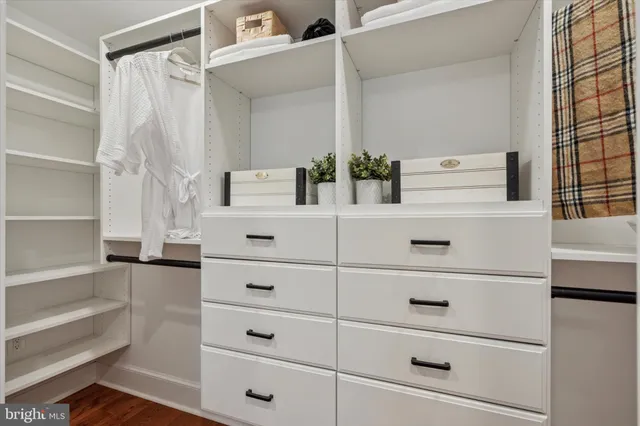 a white cabinet