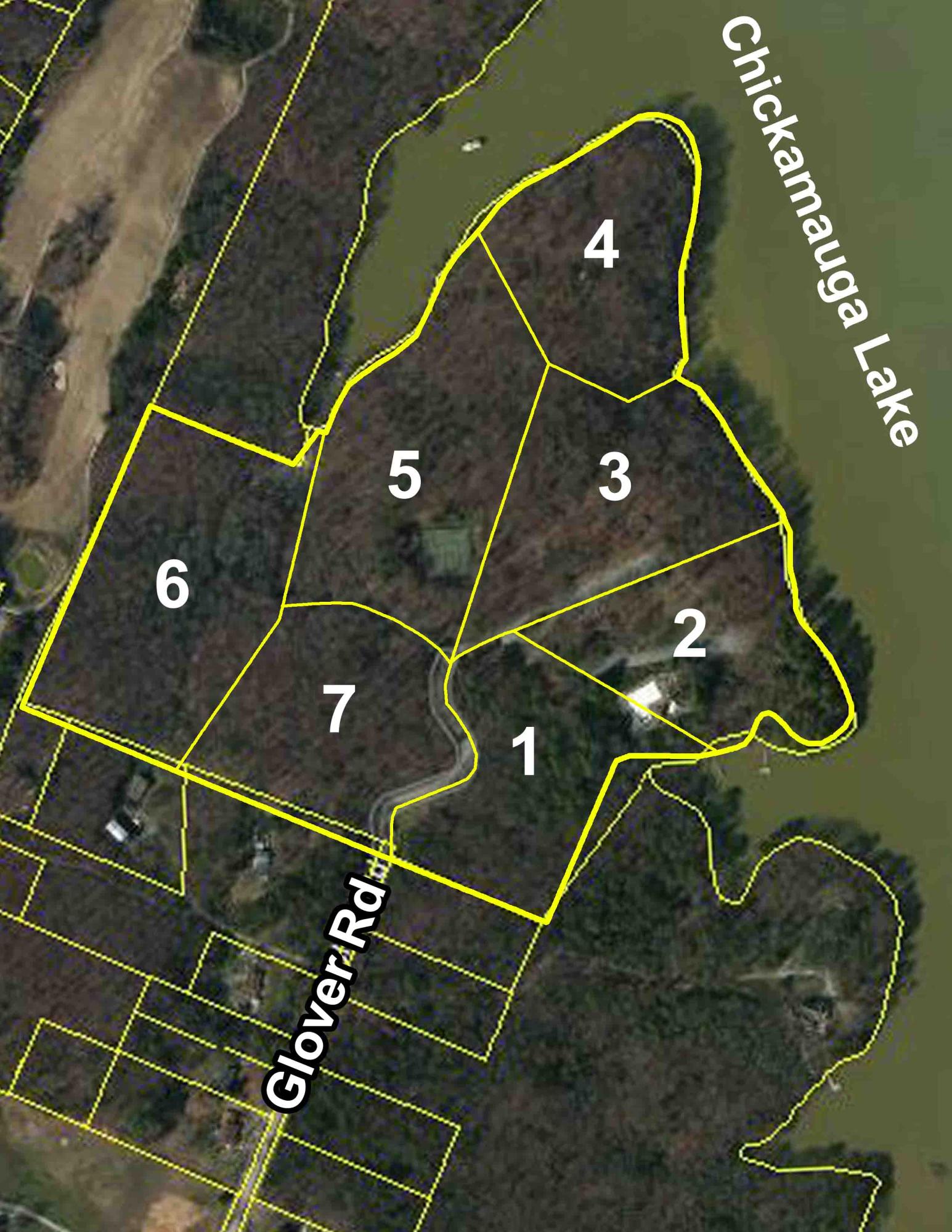 7035 Glover Road, Unit TRACK 4 Chattanooga, TN 37416 - Photo 1 of 2 7035-Glover_Plat-Aerial