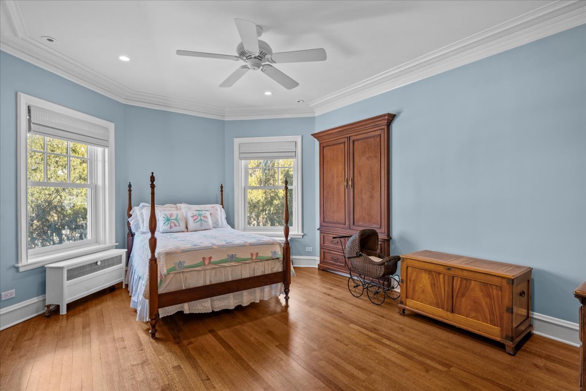 123 Oxford Road Kenilworth, IL 60043 - Photo 45 of 60 a bedroom with furniture and a window