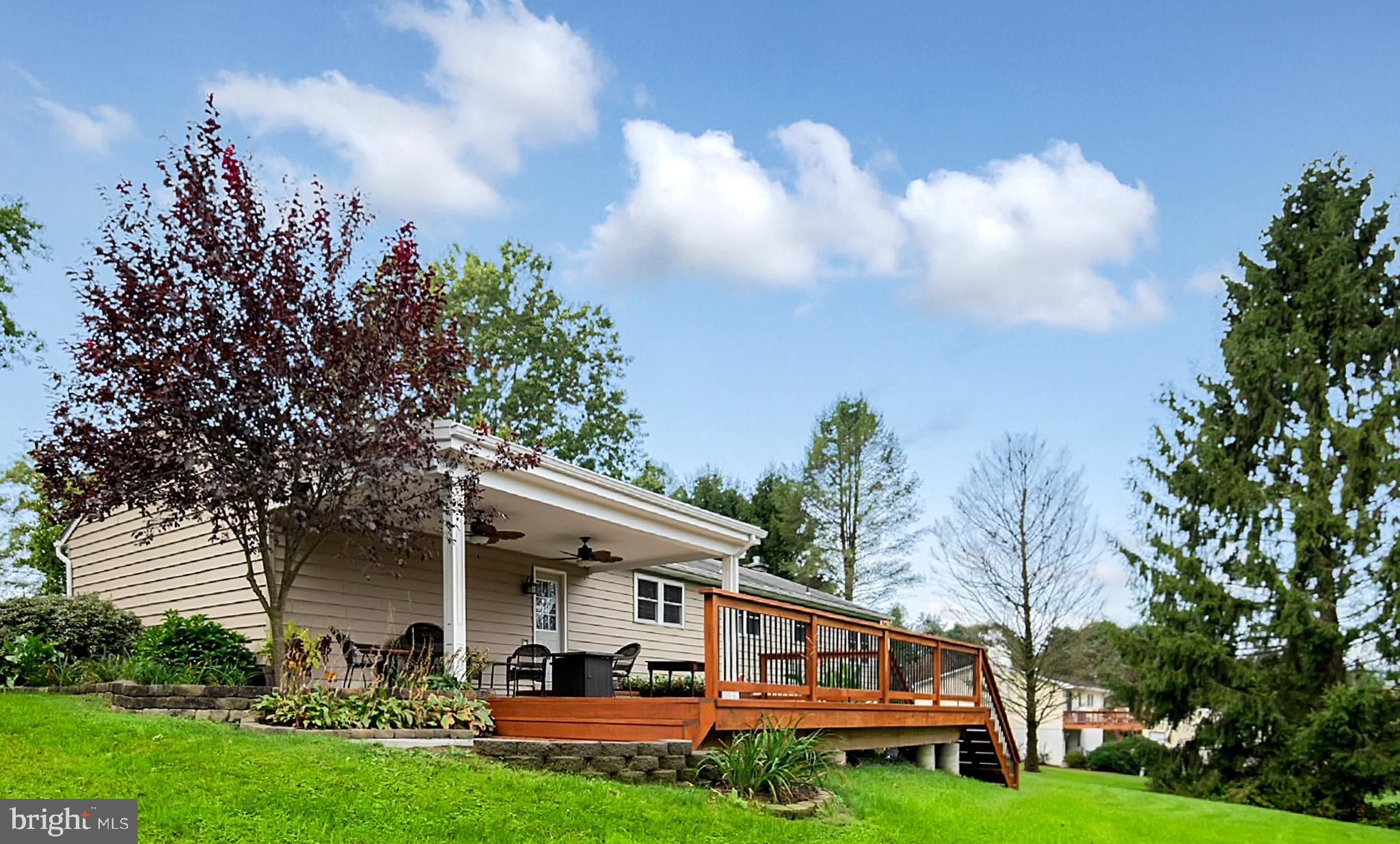 371 Reading Furnace Road Elverson, PA 19520 - Photo 2 of 26 Covered porch and deck