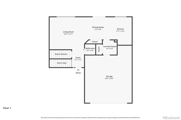 a picture of a floor plan