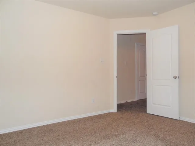 a view of empty room