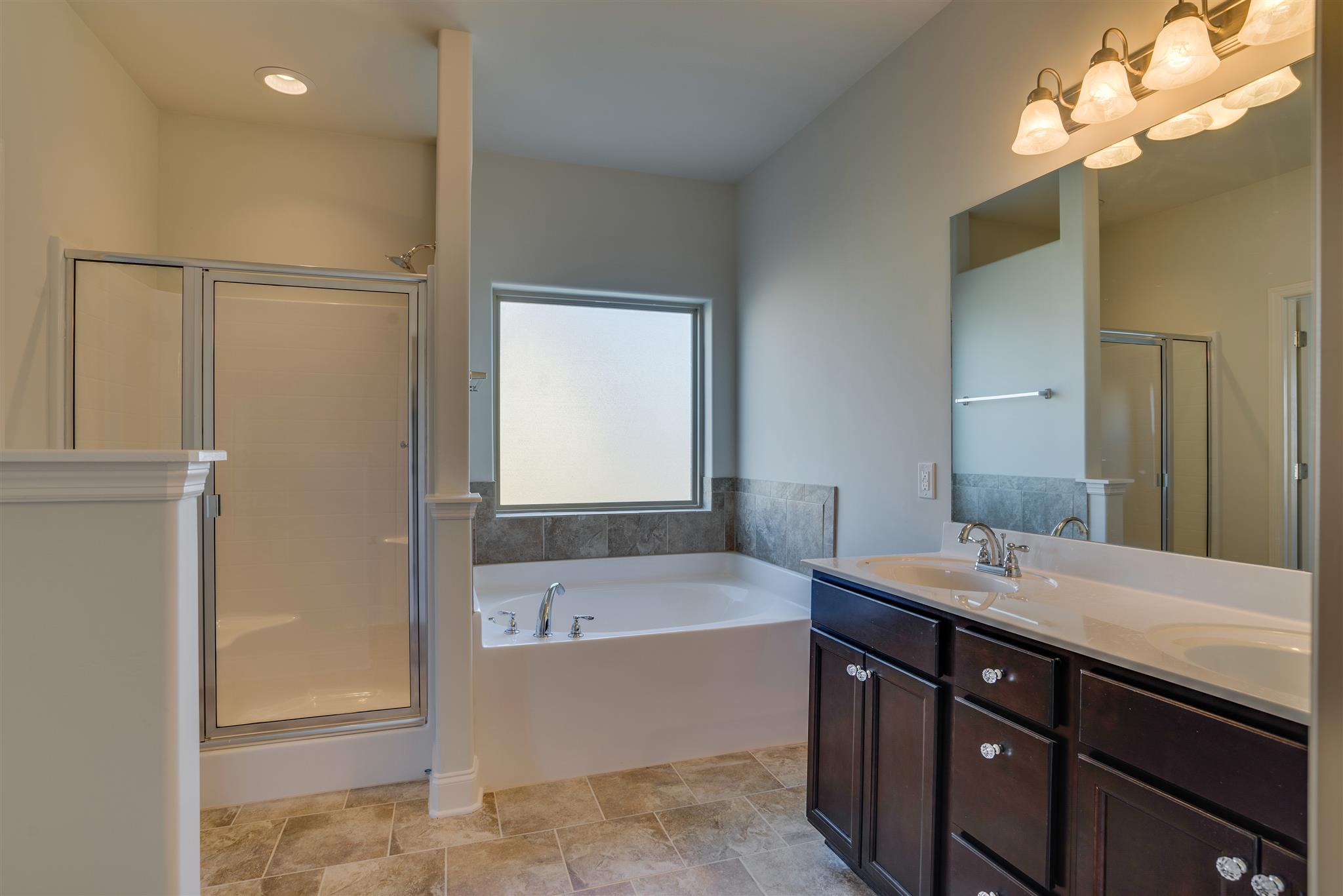 3003 Wesley Road Spring Hill, TN 37174 - Photo 8 of 16 Seperate Tub and Shower in Owners bath