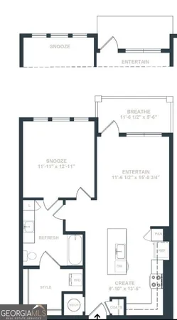 $1,610 | 2620 Mall Of Georgia Boulevard, Unit 1216, Buford, GA 30519