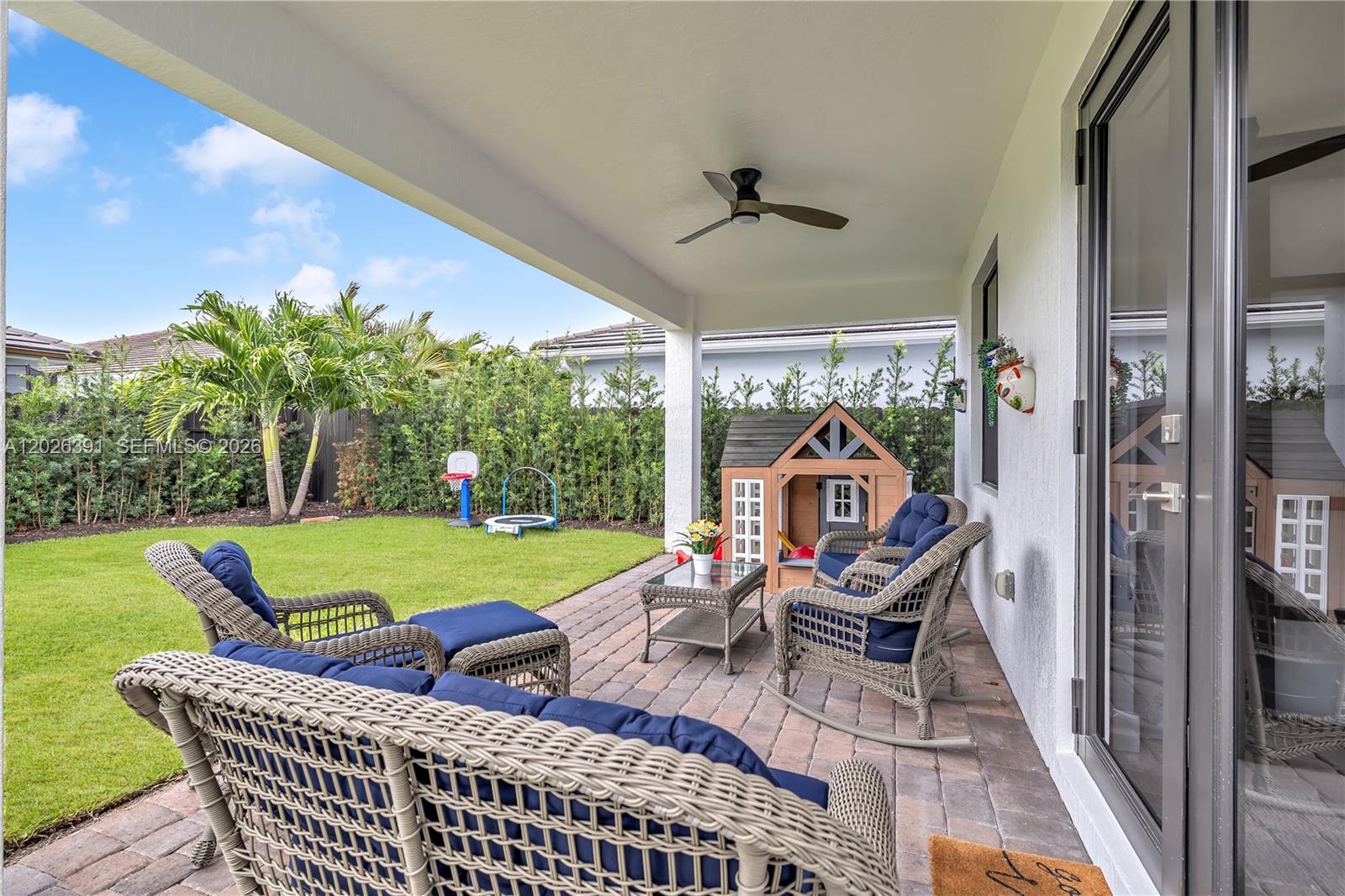 14606 Southwest 22nd Terrace Miami, FL 33175 - Photo 24 of 43 a outdoor space with furniture and garden