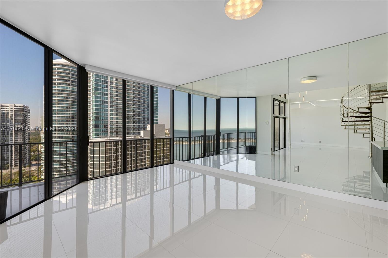 1925 Brickell Avenue, Unit DPH7 Miami, FL 33129 - Photo 13 of 45 a view of an empty room