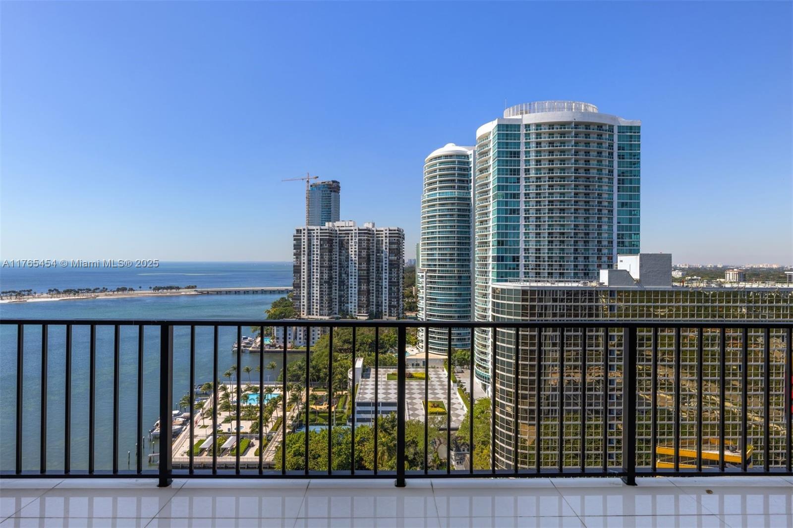 1925 Brickell Avenue, Unit DPH7 Miami, FL 33129 - Photo 19 of 45 a view of buildings from the balcony