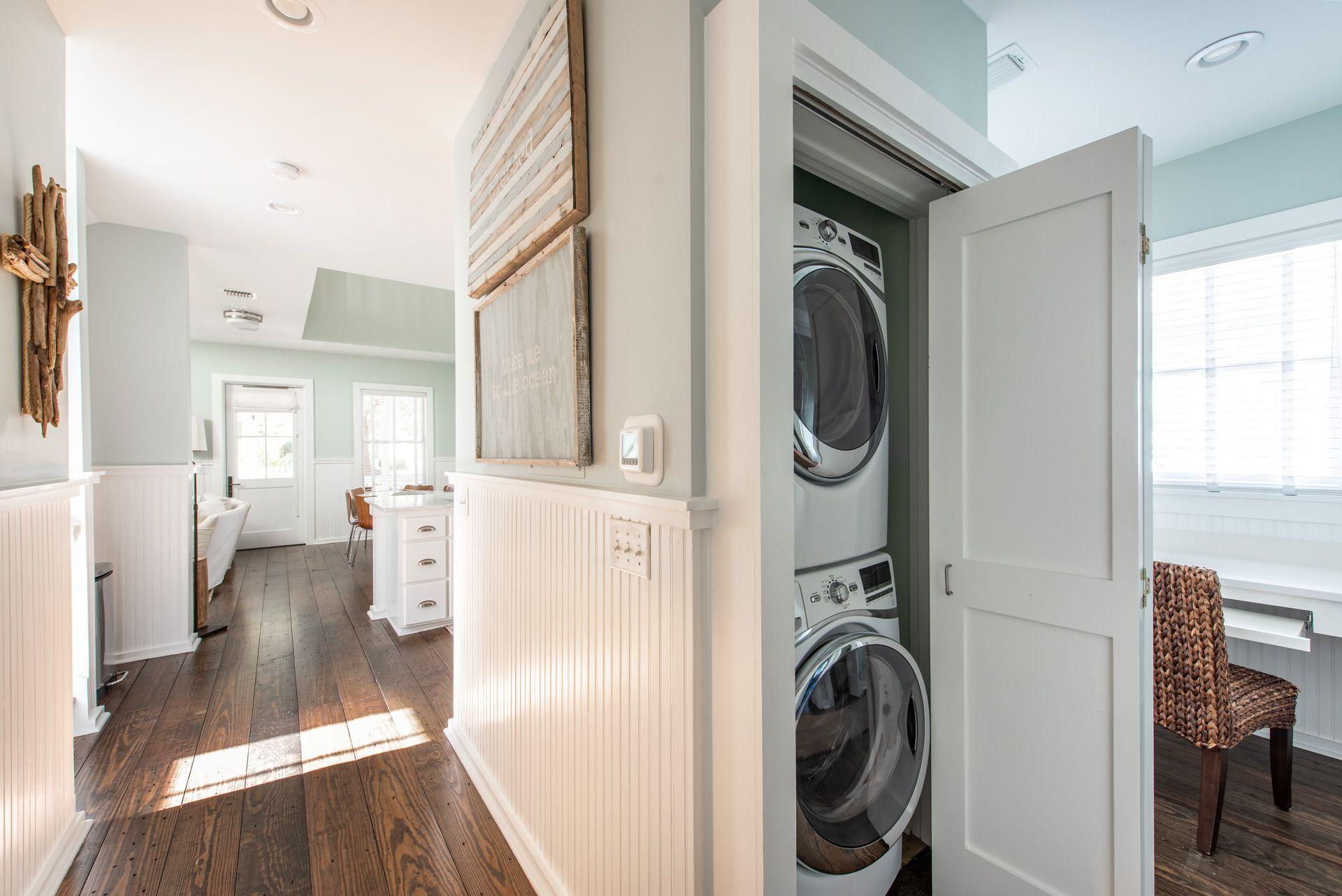 287 Salt Lane Watersound, FL 32461 - Photo 16 of 38 a view of a kitchen with washer and dryer