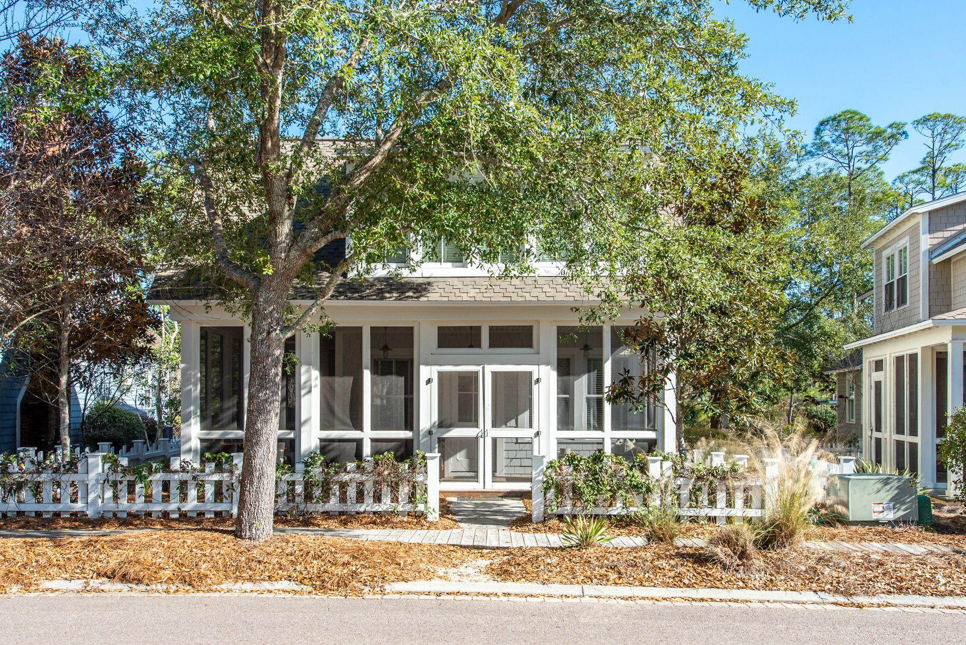 287 Salt Lane Watersound, FL 32461 - Photo 36 of 38 a front view of a house with a tree
