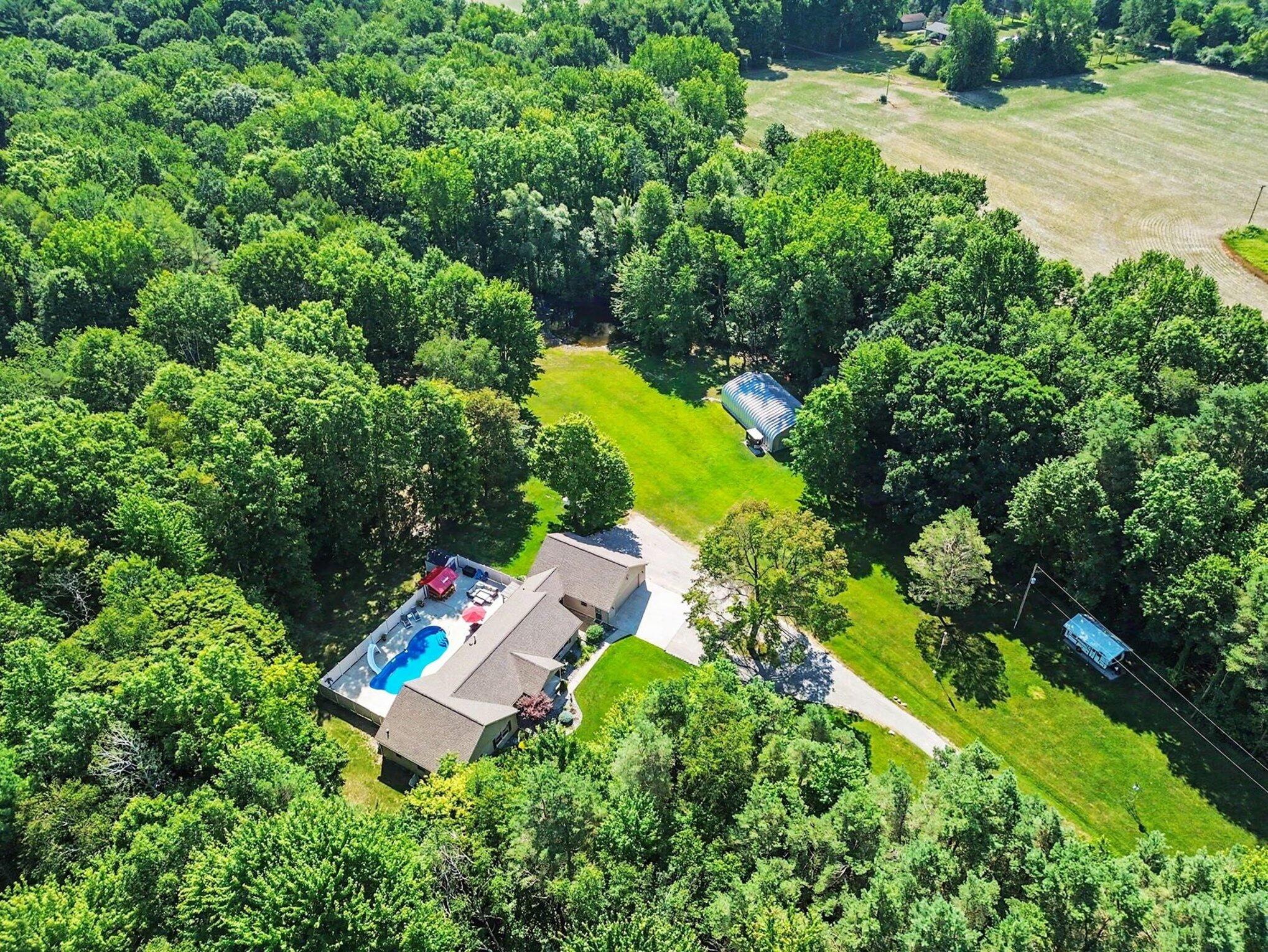 6333 Blackmar Road Bridgeport, MI 48722 - Photo 3 of 32 Aerial View