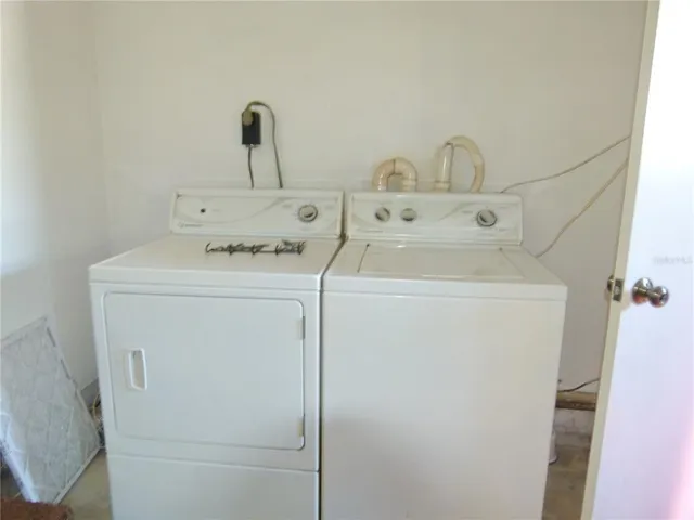 a view of a lake with houses