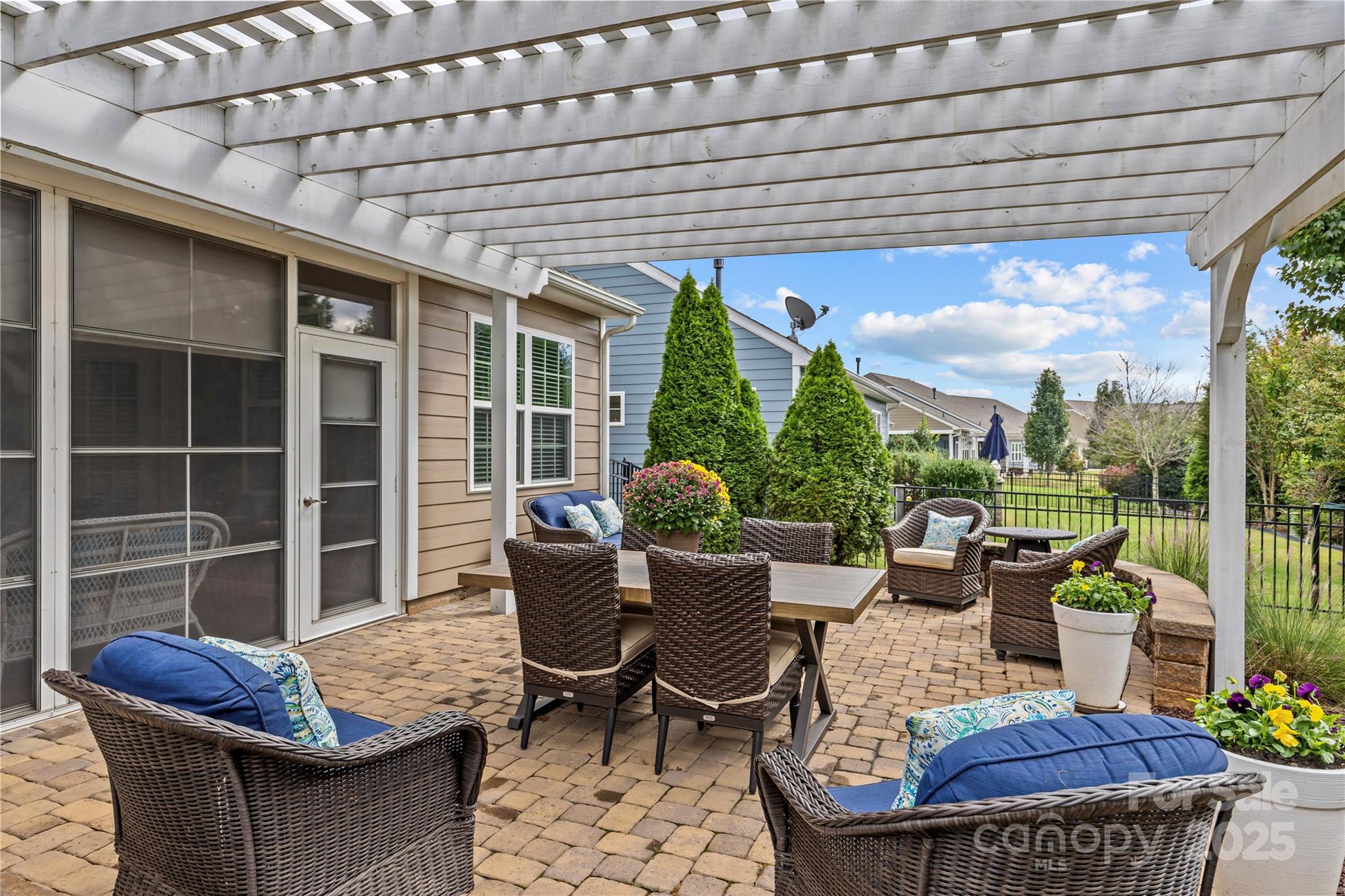 8097 Asher Chase Trail Lancaster, SC 29720 - Photo 33 of 47 a outdoor living space with furniture and garden view