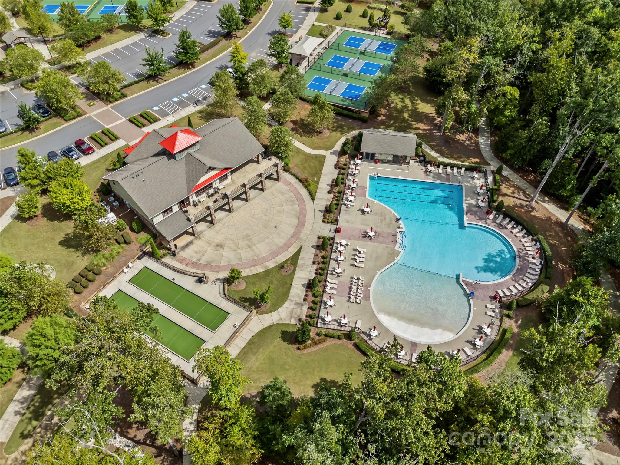 8097 Asher Chase Trail Lancaster, SC 29720 - Photo 37 of 47 an aerial view of a house with outdoor space