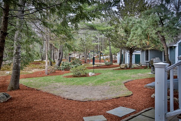 196 Middle Road Newbury, MA 01922 - Photo 25 of 28 a view of a yard with plants and trees