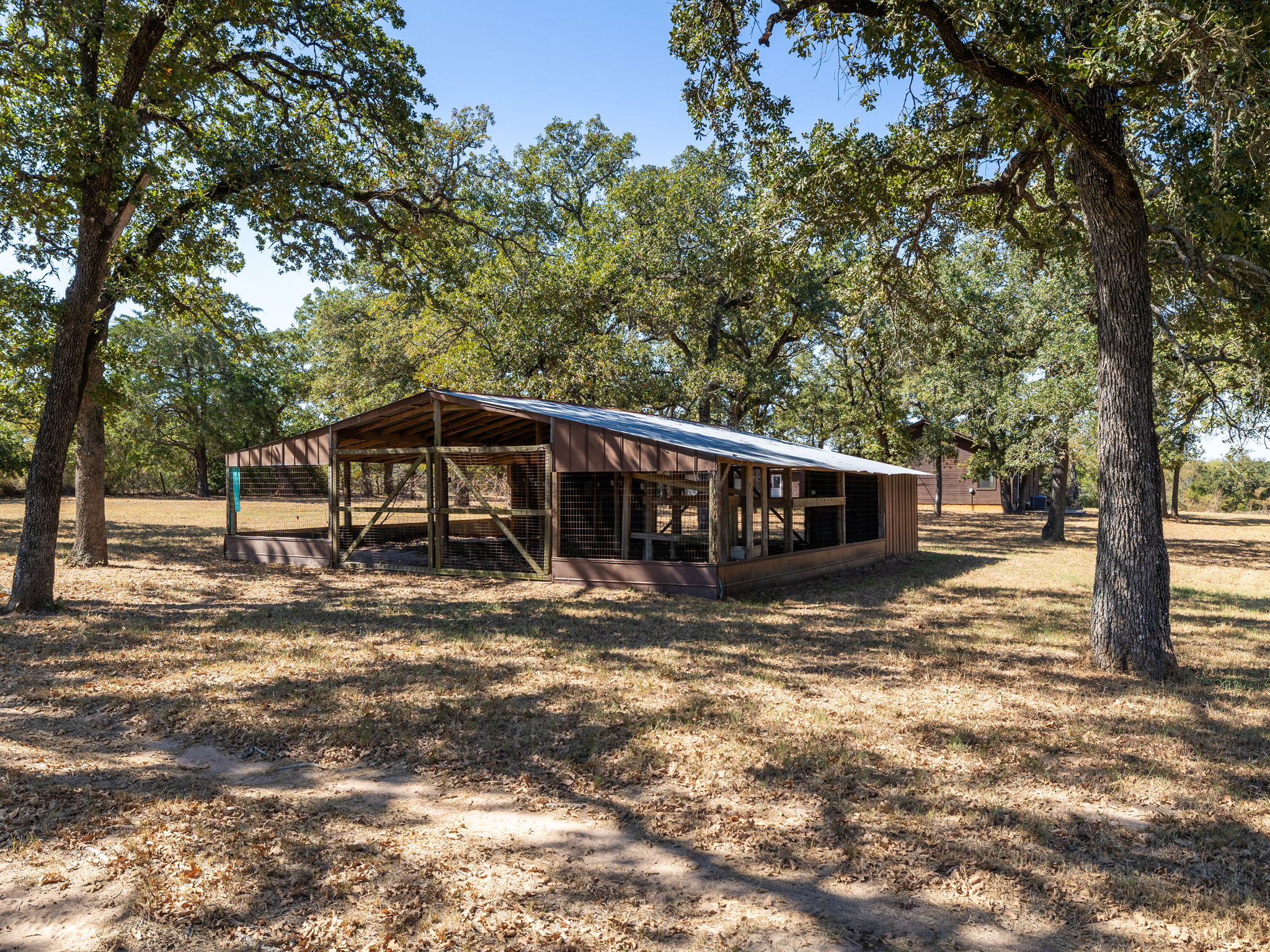 1949 County Road 347 Loop Gause, TX 77857 - Photo 29 of 32 a view of a house with large trees in the background
